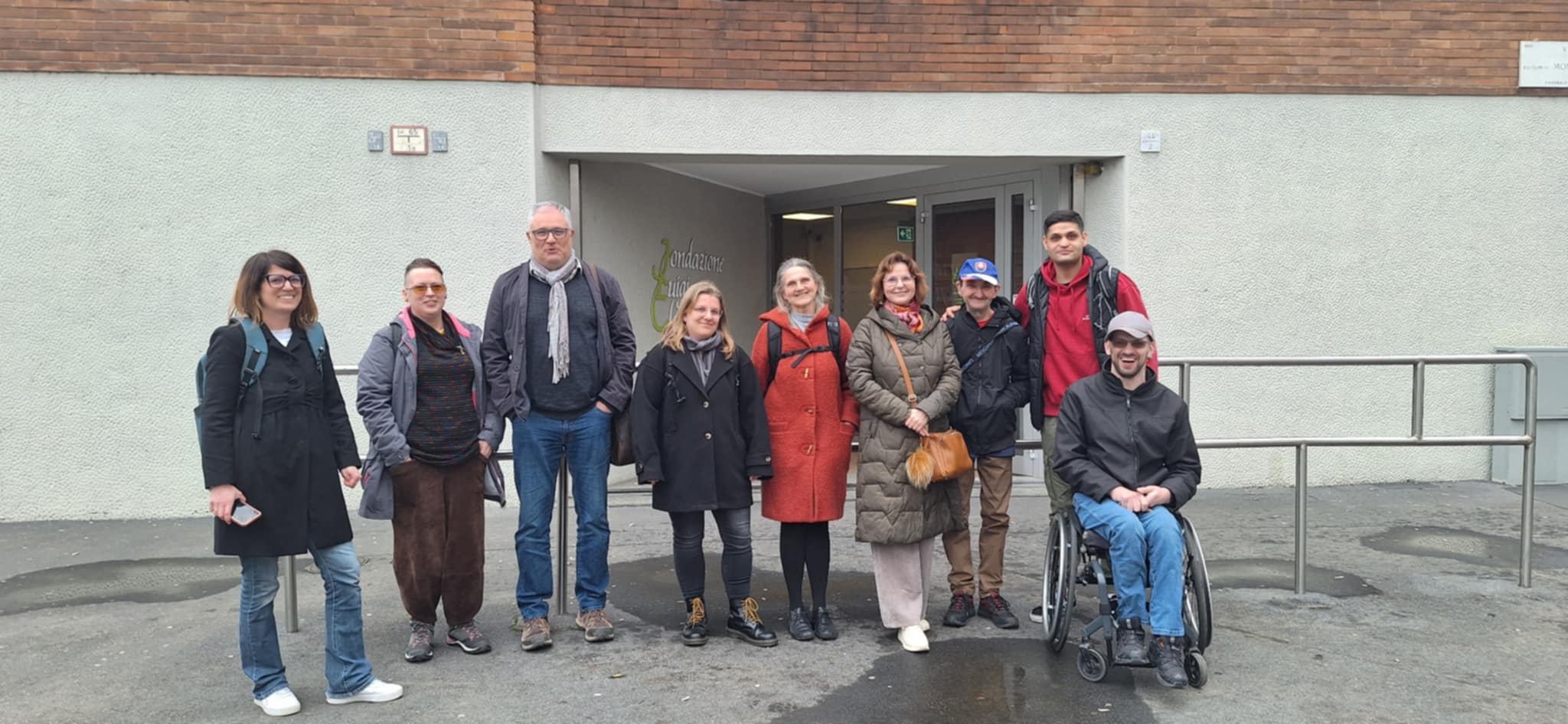 Picture of the parnters in Milan.